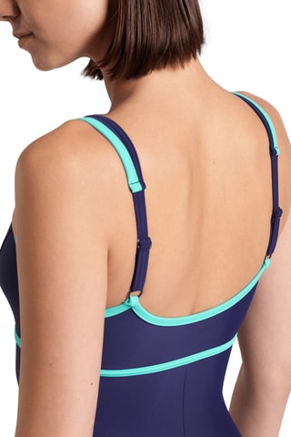 Combi-short de bain - Bleu marine