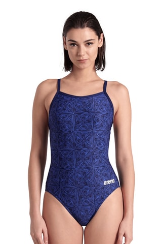 Maillot 1 pièce - Bleu marine et bleu roi