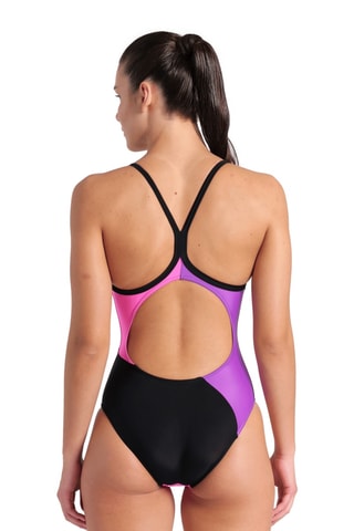 Maillot 1 pièce - Noir et violet