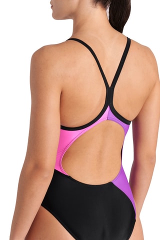 Maillot 1 pièce - Noir et violet