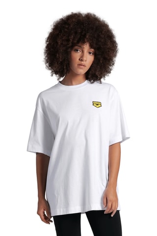 T-shirt de plage - Ecru et jaune