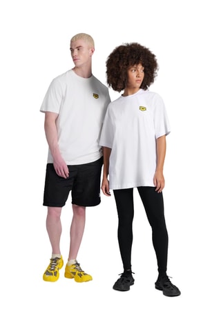 T-shirt de plage - Ecru et jaune