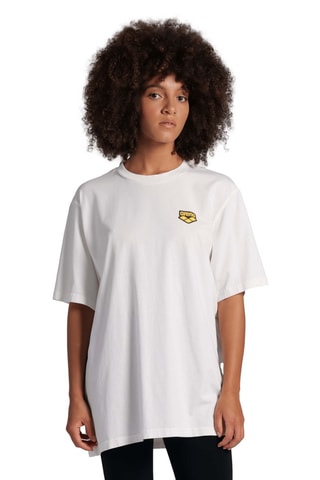 T-shirt de plage - Ecru et jaune