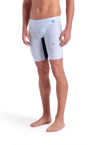 Cycliste de bain - Bleu marine et blanc
