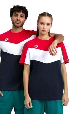 T-shirt - Noir et rouge