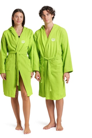 Peignoir à capuche - Vert clair