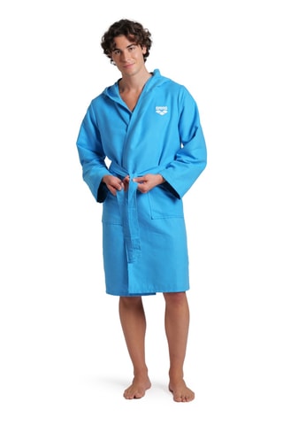 Peignoir à capuche - Bleu clair