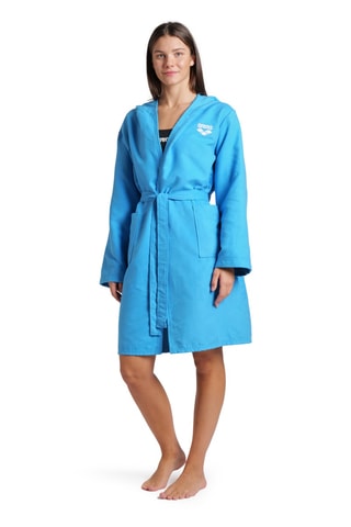 Peignoir à capuche - Bleu clair