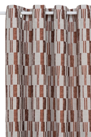 Rideau - Terracotta - 140 x 0,1 x 260 cm