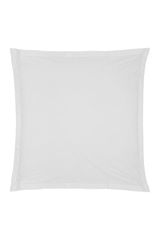Taie d'oreiller en coton 145 g/m² - Blanc - 63 x 63 cm