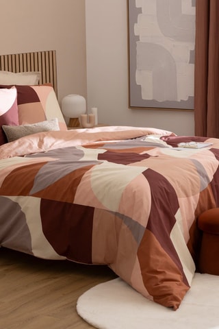 Parure de couette Tatia - Terracotta