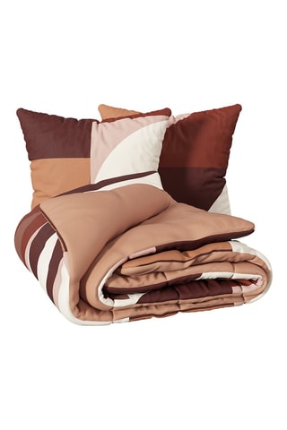 Parure de couette Tatia - Terracotta