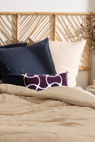 Parure de couette Flora - Beige