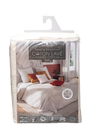 Parure de couette Vilma - Ivoire