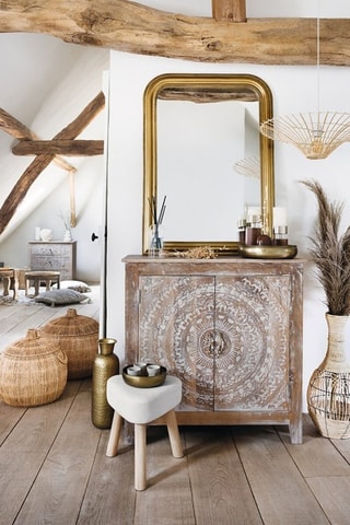 Hanglamp Mahe - Beige - 40 W