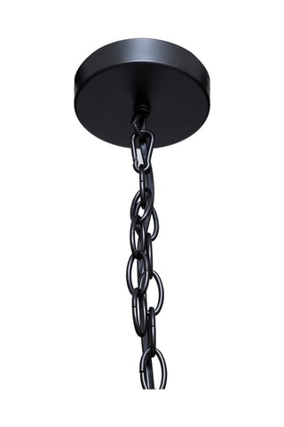 Grenenhouten Hanglamp Goya - Zwart