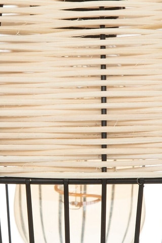 Hanglamp Mix Anea Nat - Zwart