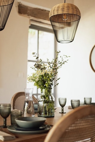 Hanglamp Mix Anea Nat - Zwart