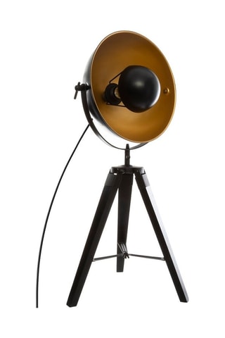 Ledstaanlamp op Driepoot Lahti - Zwart