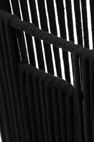 Mand - 31 x 31 x 15 cm - Zwart