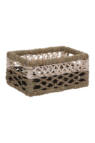 8 Grenenhouten Mandjes Enrico - Naturel