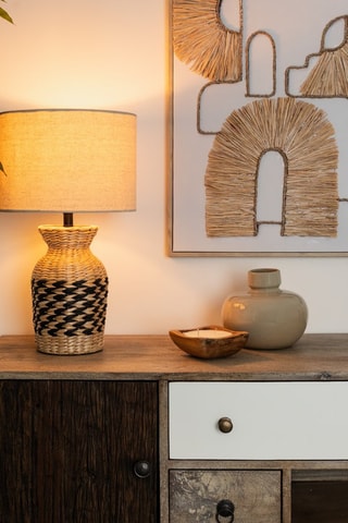 Lampe à poser Mena - Beige