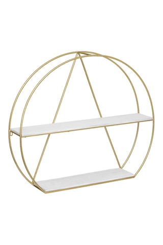 Etagère murale Maddy Or - 80 x 70 cm