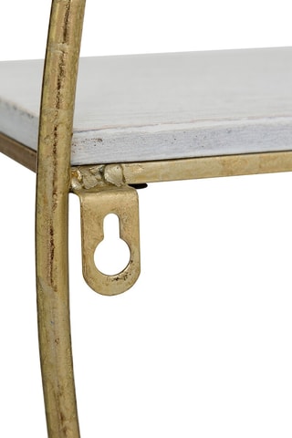 Etagère murale Maddy Or - 80 x 70 cm