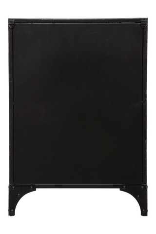 Nachtkastje 1 Deur Sevin - Zwart