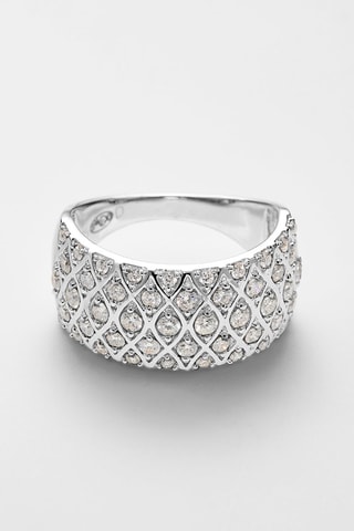 Bague Love Story Or blanc et diamants