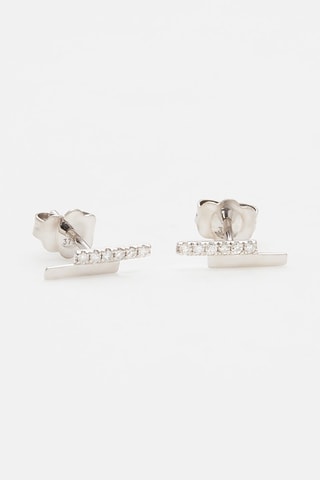 Boucles d'oreilles Barbara Or blanc et diamants