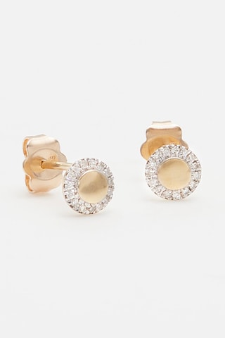 Puces Or jaune et diamants