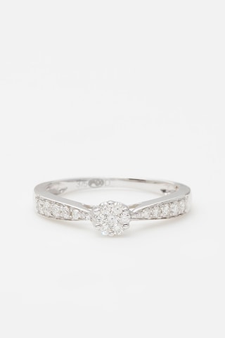 Solitaire A tout jamais Or blanc et diamants