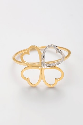 Bague Cora Or jaune et diamants