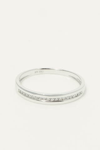 Alliance Rail Or blanc et diamants