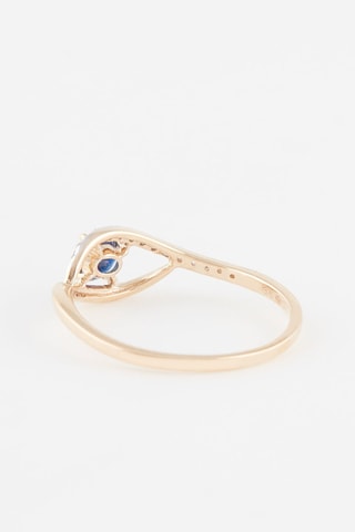 Bague Magie Saphirique Or jaune, saphir et diamants