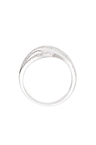 Bague A l'infini Or blanc et diamants