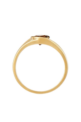 Bague Sortilège   Or jaune et quartz