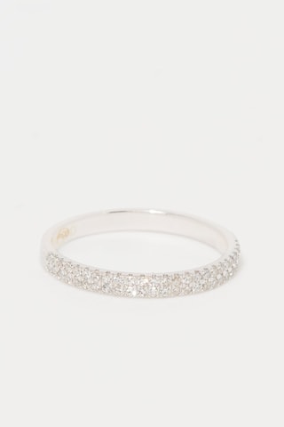 Alliance Belle Histoire Or blanc et diamants