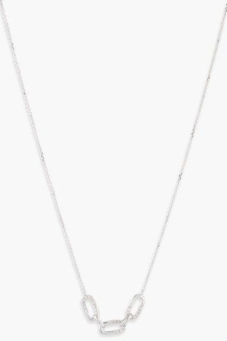 Collier Or blanc et diamants