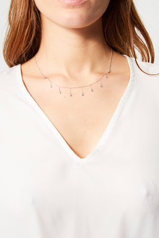 Collier Dynaménè Or blanc et diamants