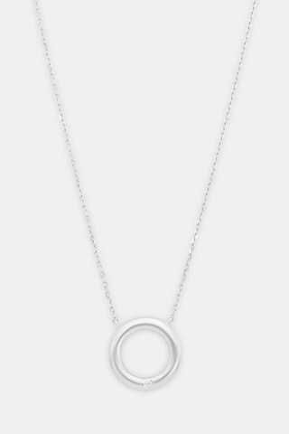 Collier Cosmina Or blanc et diamant