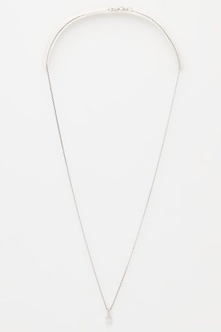 Pendentif Eternelle Or blanc et diamants