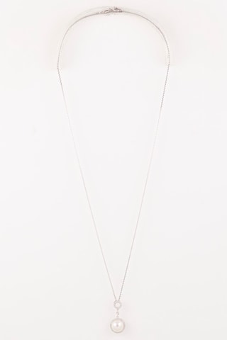 Pendentif Jolie Perle Enchantée   Or blanc, diamants et perle de culture