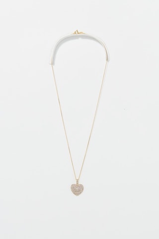 Pendentif Love 
Or jaune et diamants