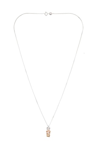 Pendentif Ikebana Or tricolore et diamants