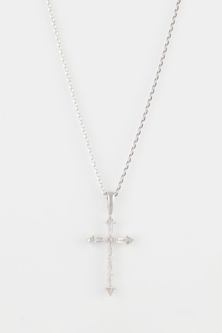 Pendentif Cillia Or blanc et diamants