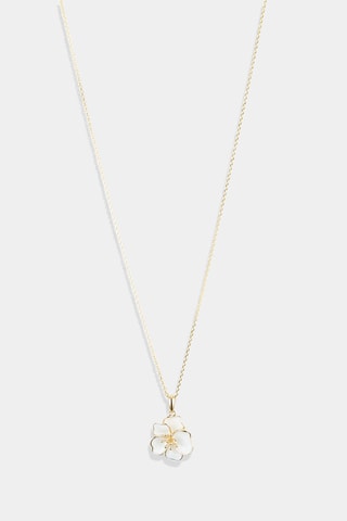 Pendentif Orchidée - Or jaune