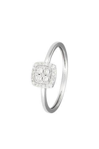 Bague Limeira - Or blanc et diamants