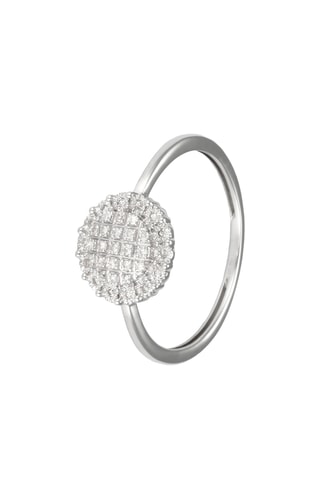 Bague Reflet de Diamant - Or blanc et diamants